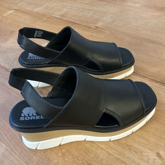 NWOT Sorel Joanie III Slingback Wedge Sandal - Picture 3 of 7